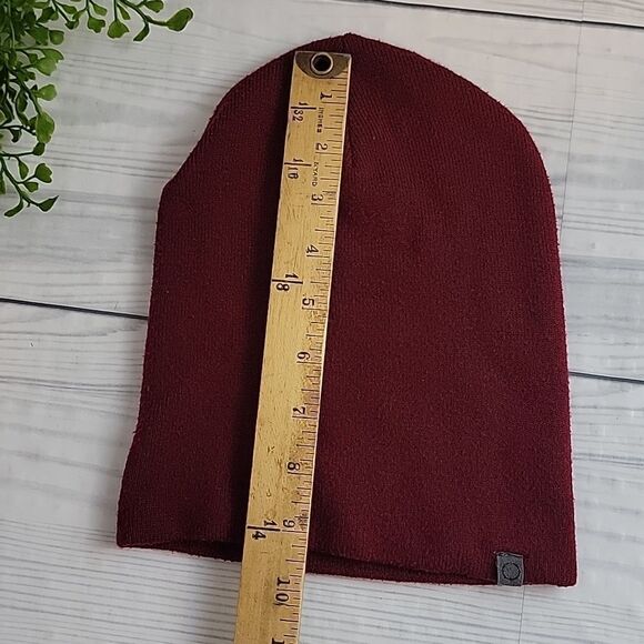 Empyre soft knit beanie One Size - burgundy - Picture 5 of 6